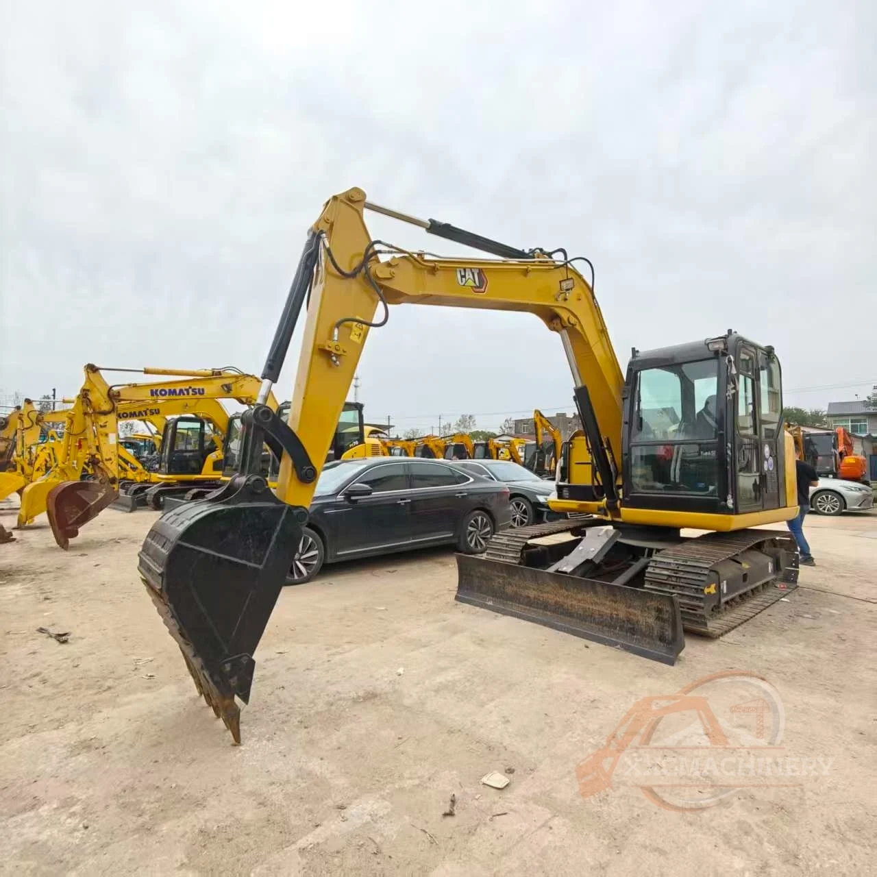 Used Caterpillar 307E excavator (2)