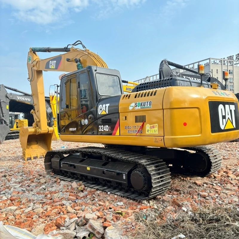 Used Caterpillar 324D2 excavator (1)