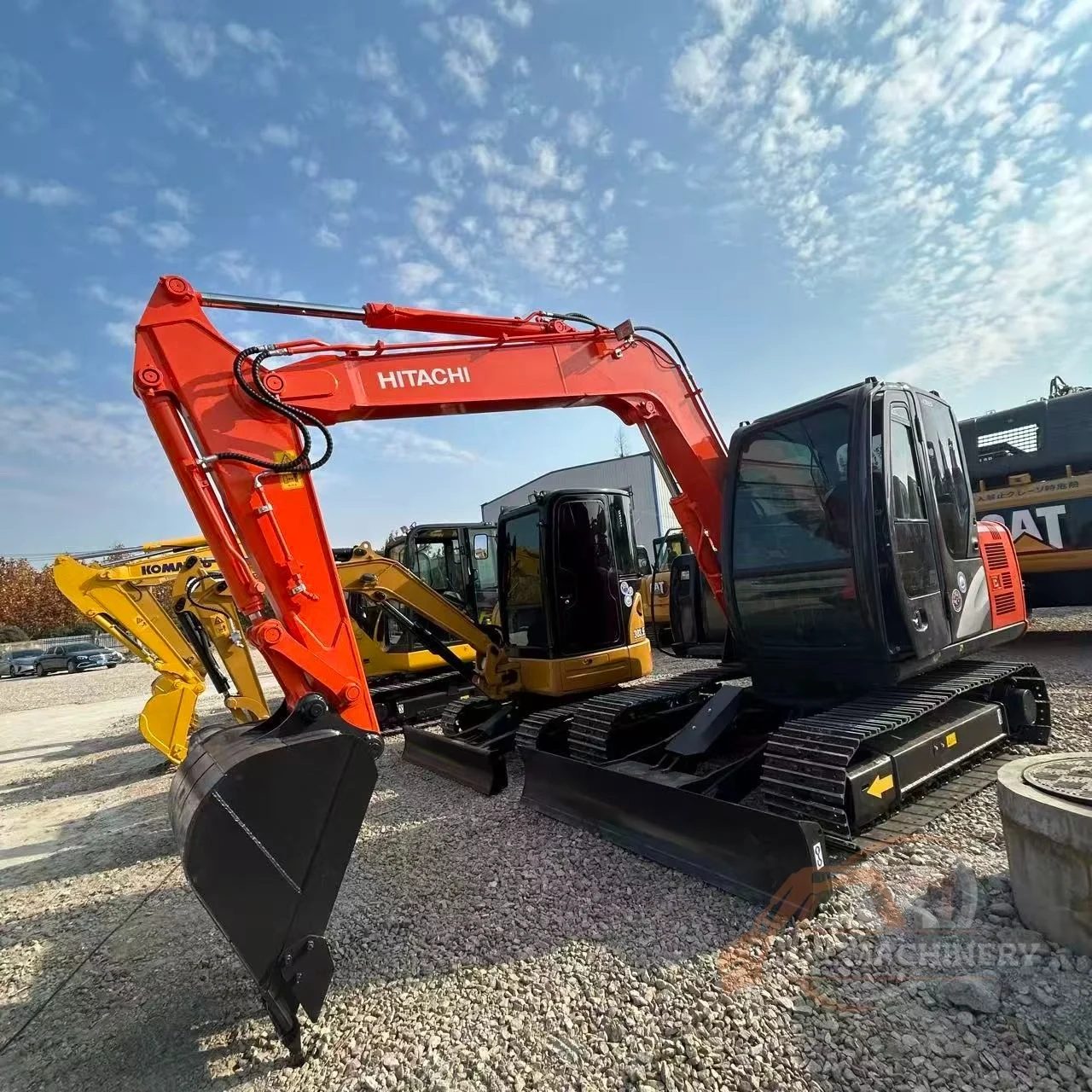 Used Hitachi 70 excavator (1)