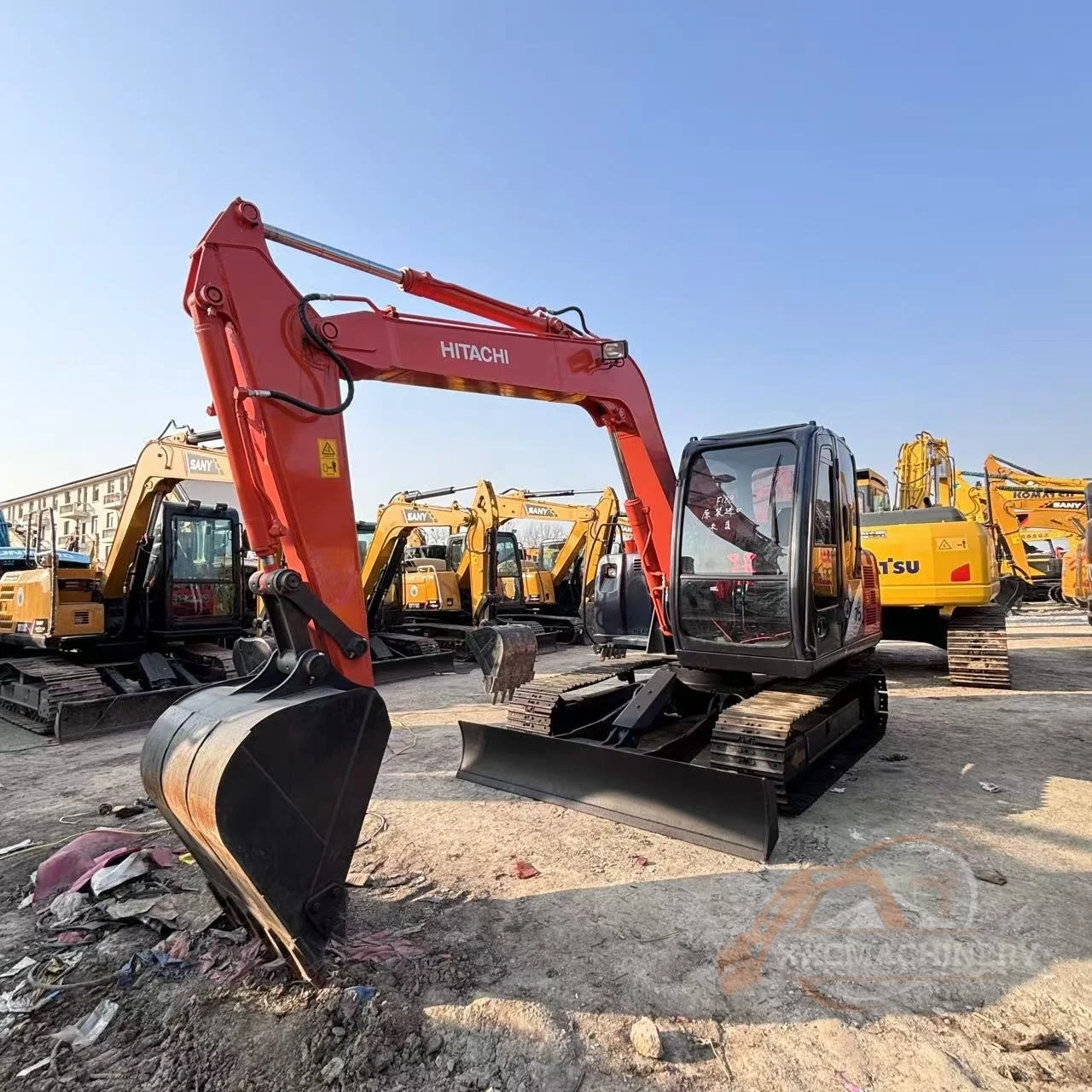 Used Hitachi 75 excavator (1)