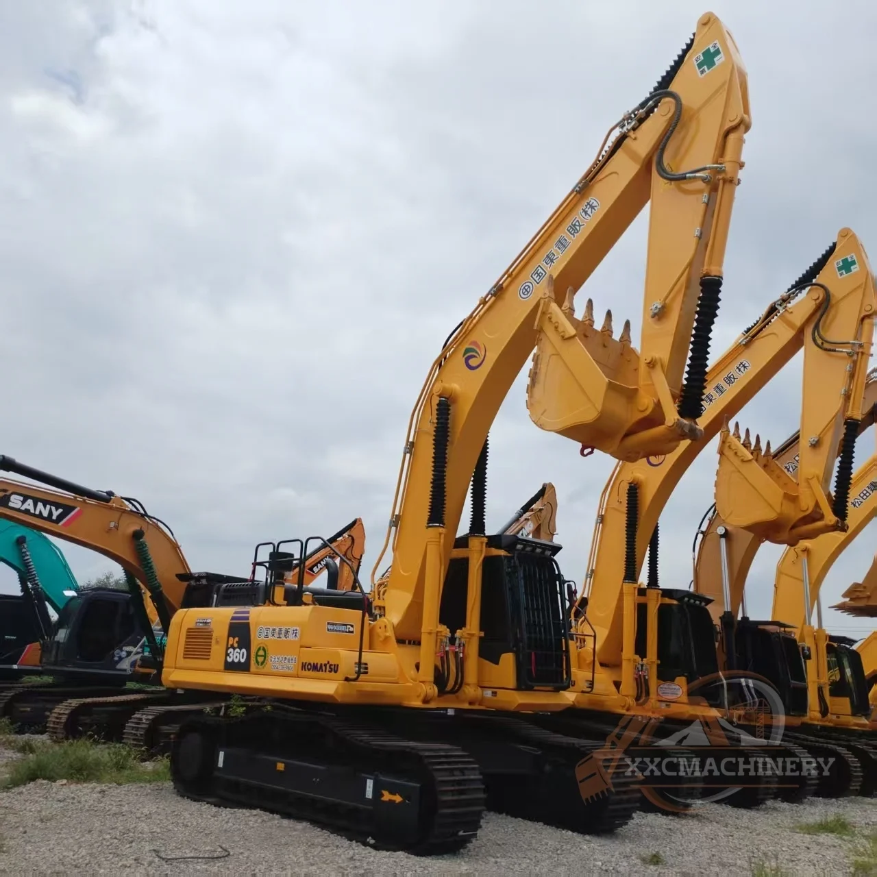 Used Komatsu PC360 excavator (3)