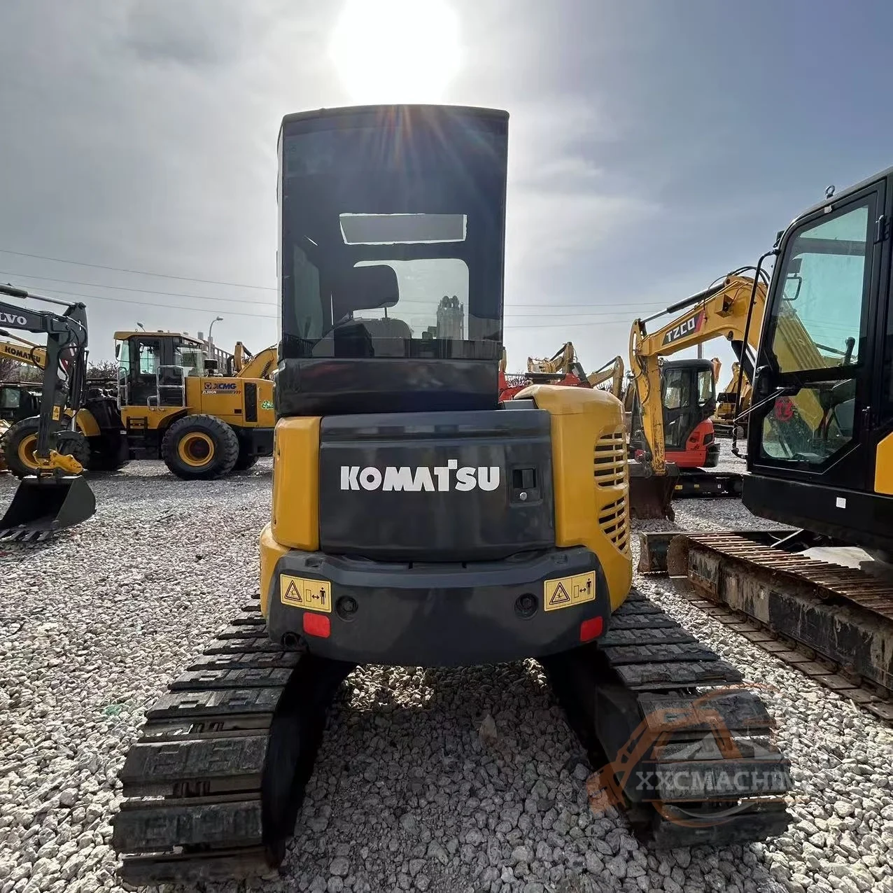 Used Komatsu PC50MR excavator (5)