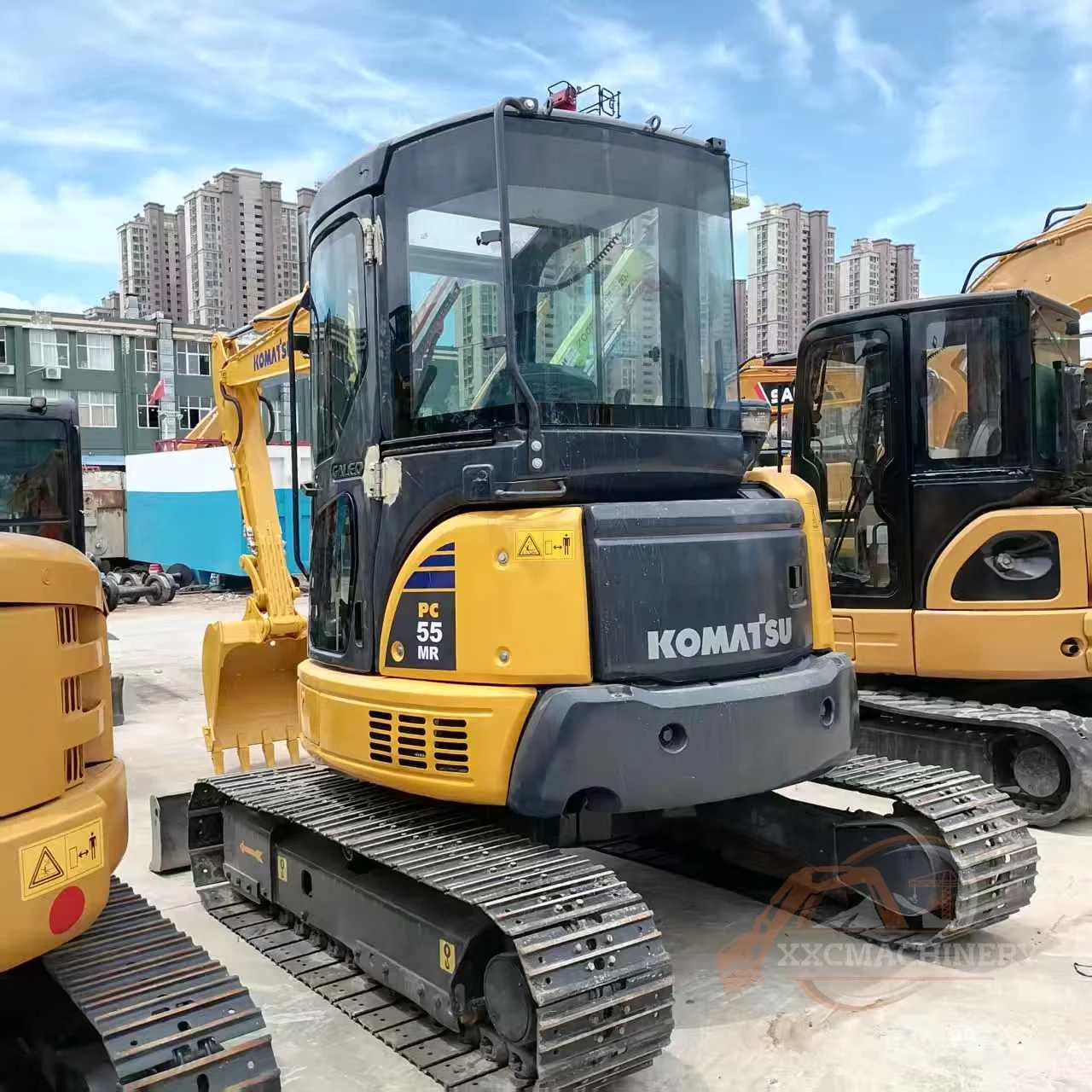 Used Komatsu PC55MR excavator (5)