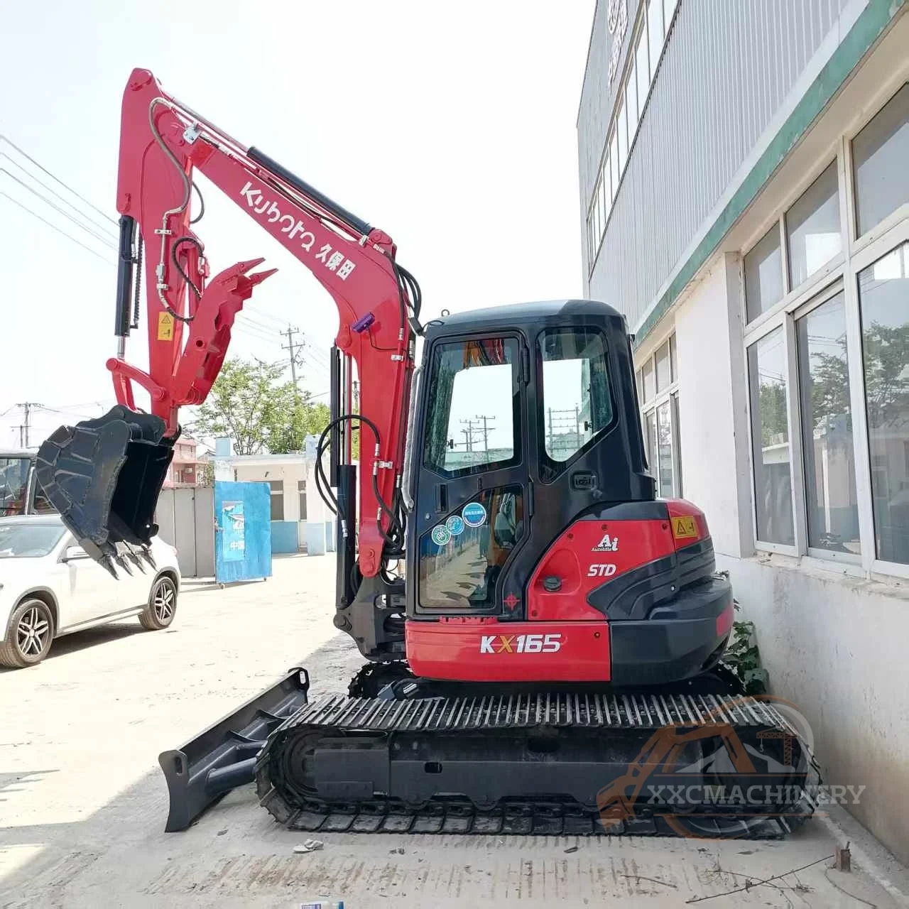 Used Kubota 165 excavator (1)