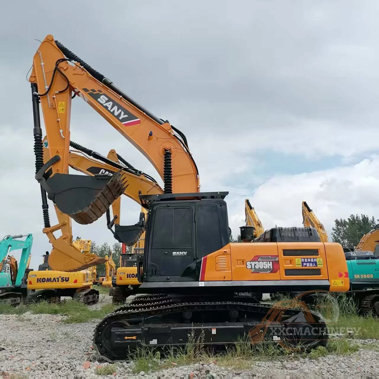 Used Sany 305H excavator (2)