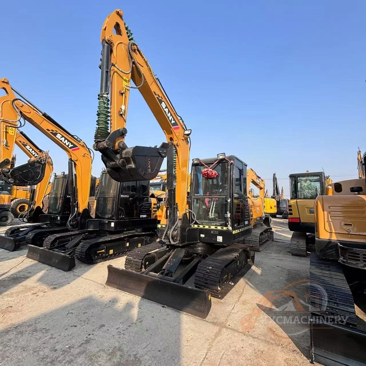Used Sany 60C Pro excavator (1)