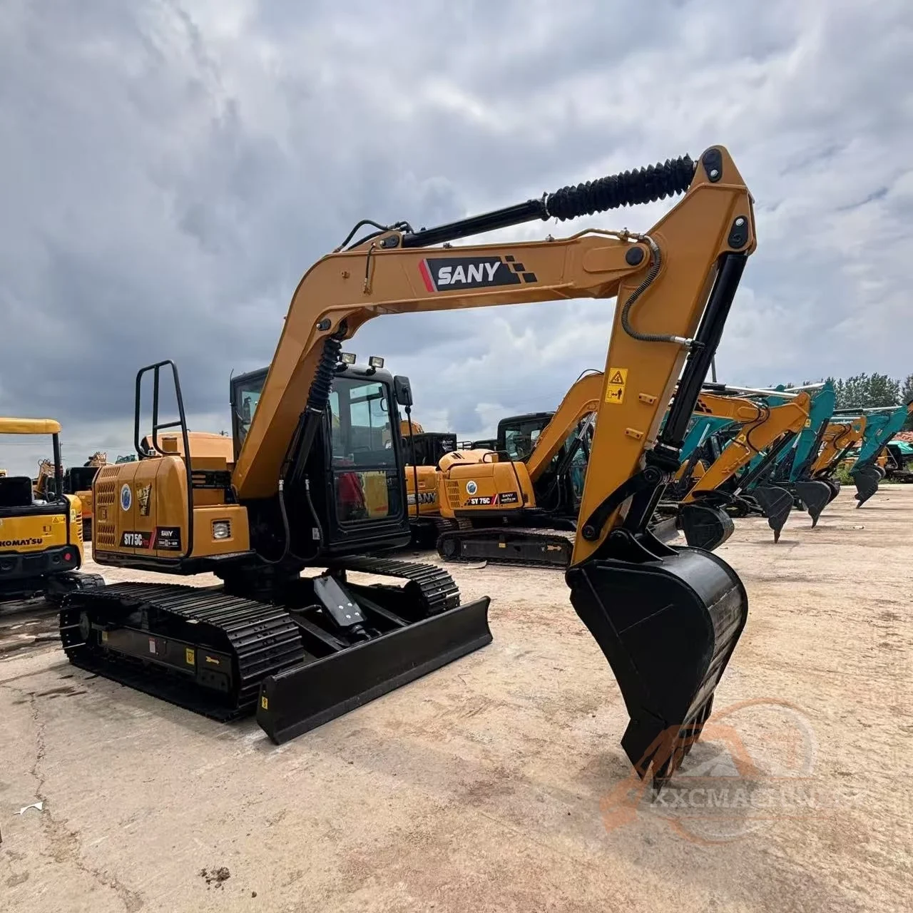 Used Sany 75C Pro excavator (2)