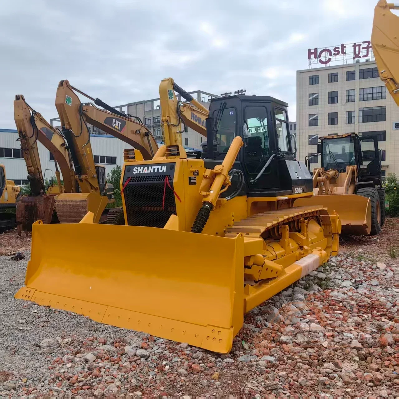 Used Shantui 160 bulldozer (6)