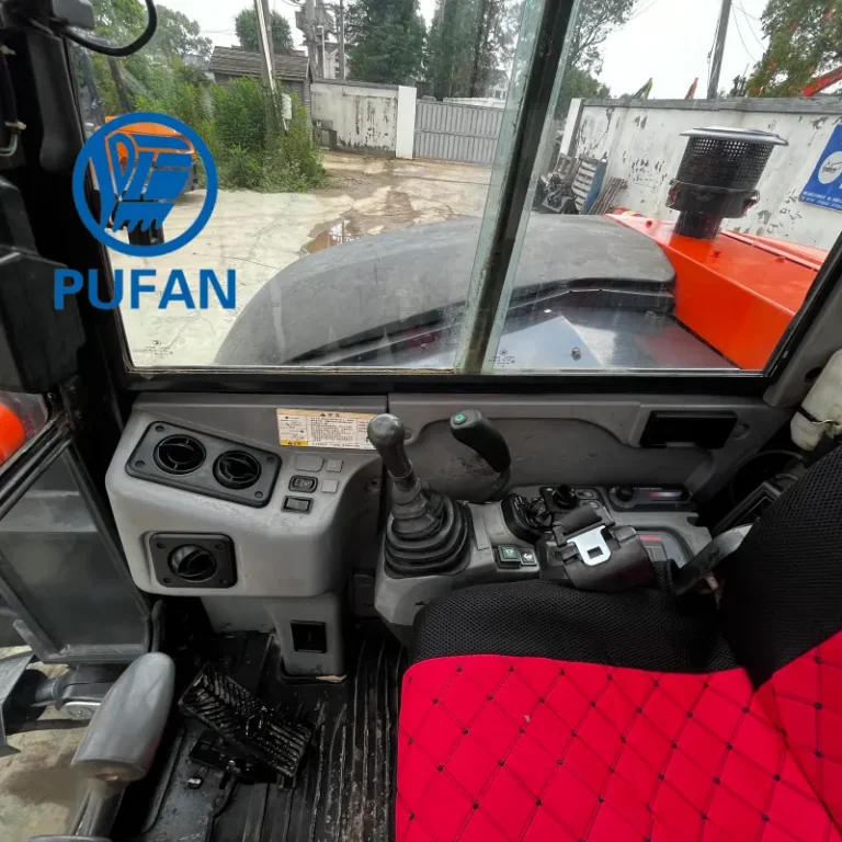 Used Kubota kx080-4 excavator