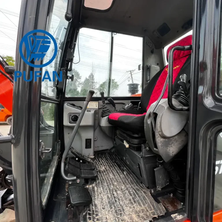 Used Kubota kx080-4 excavator7