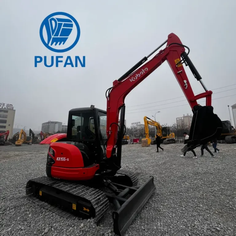 Used Kubota kx155 excavator2