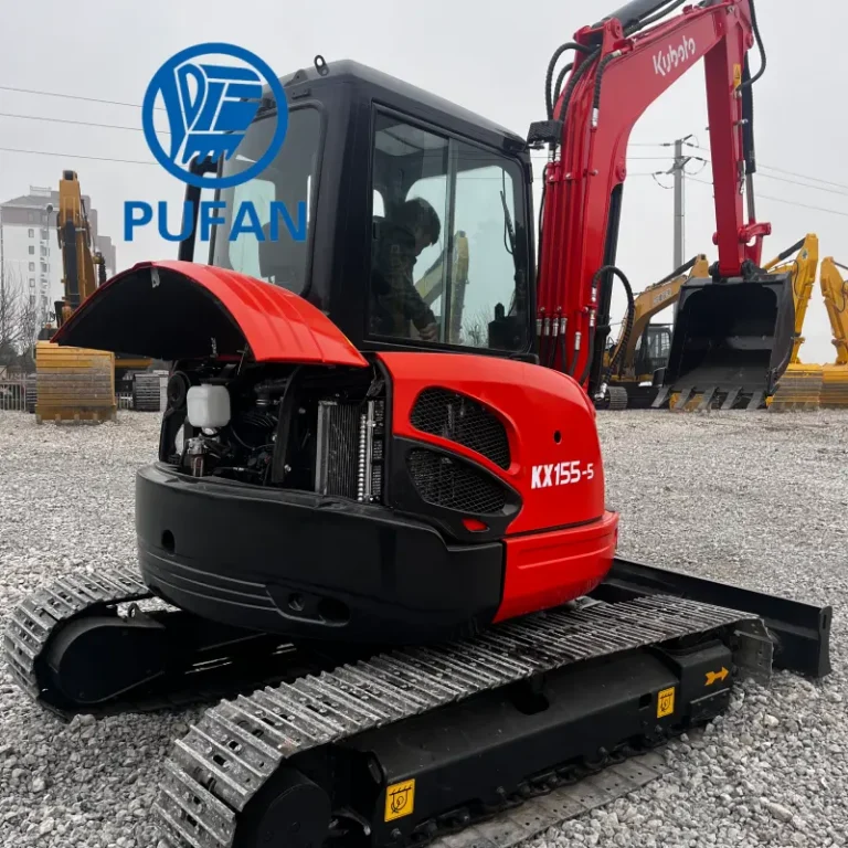 Used Kubota kx155 excavator4