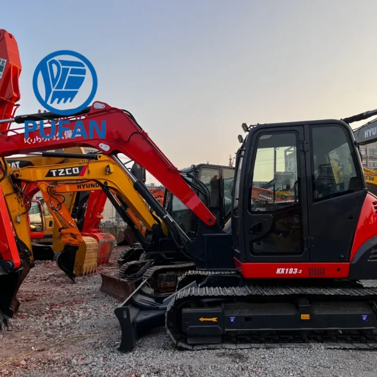 Used Kubota kx183-3 excavator3