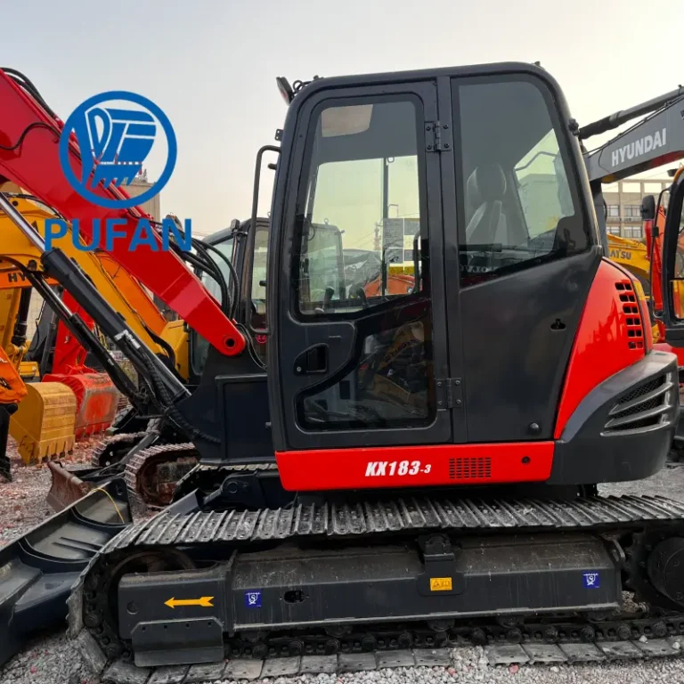 Used Kubota kx183-3 excavator7