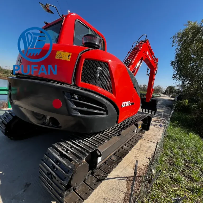 Used Kubota kx185-3 excavator2