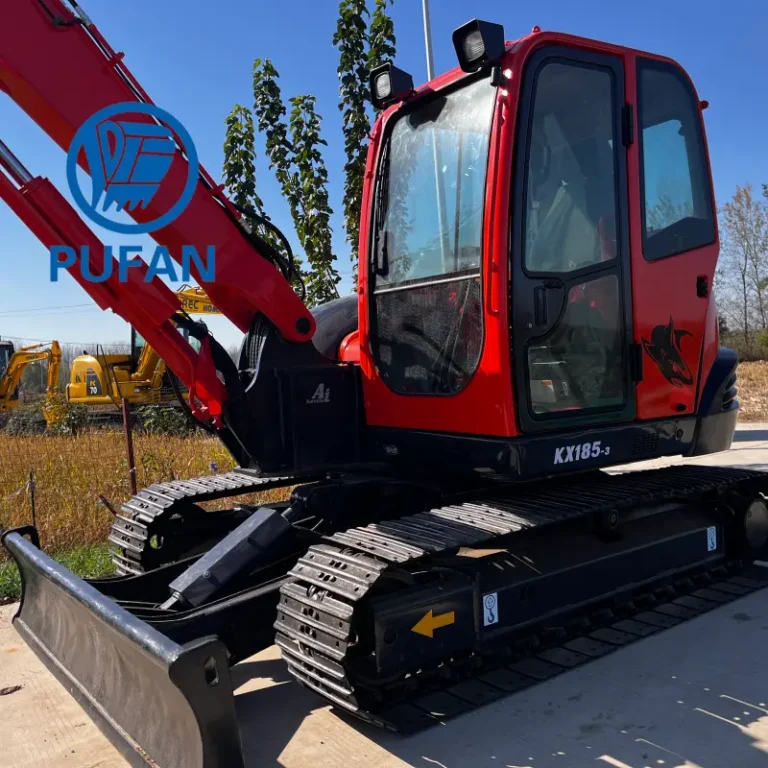 Used Kubota kx185-3 excavator4